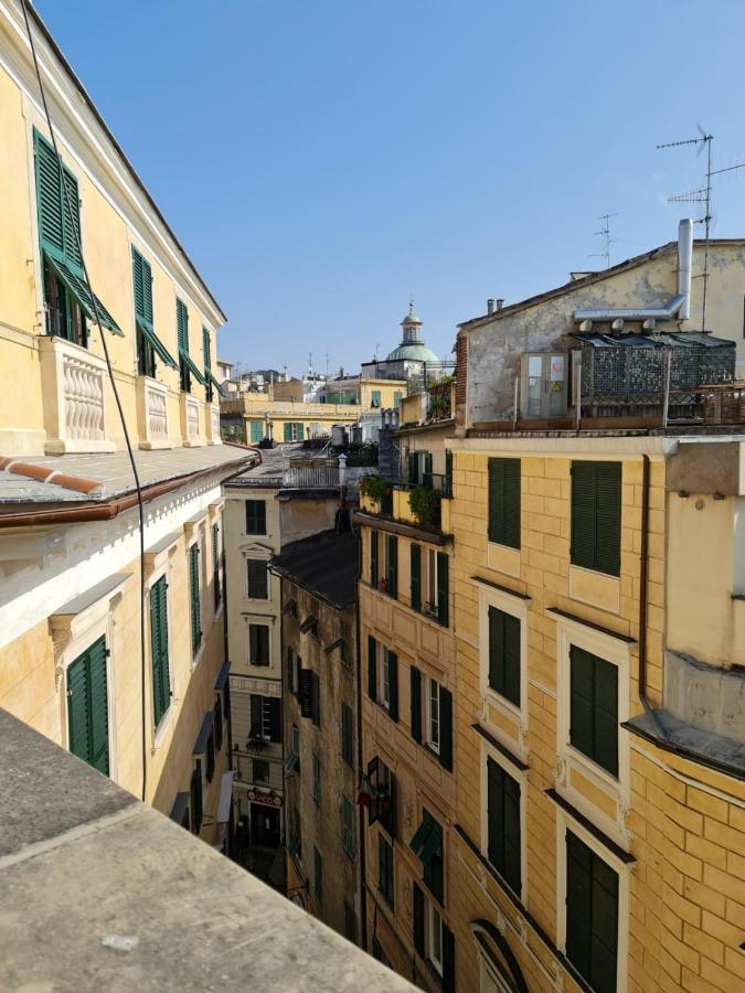 Doge Cambiaso- Davanti All'Acquario - Grande Terrazza Privata - Palazzo Nobiliare Storico Genova Kültér fotó