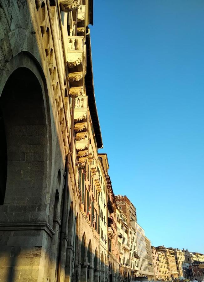 Doge Cambiaso- Davanti All'Acquario - Grande Terrazza Privata - Palazzo Nobiliare Storico Genova Kültér fotó