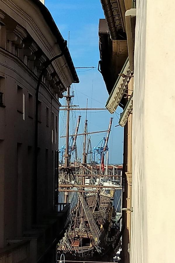 Doge Cambiaso- Davanti All'Acquario - Grande Terrazza Privata - Palazzo Nobiliare Storico Genova Kültér fotó
