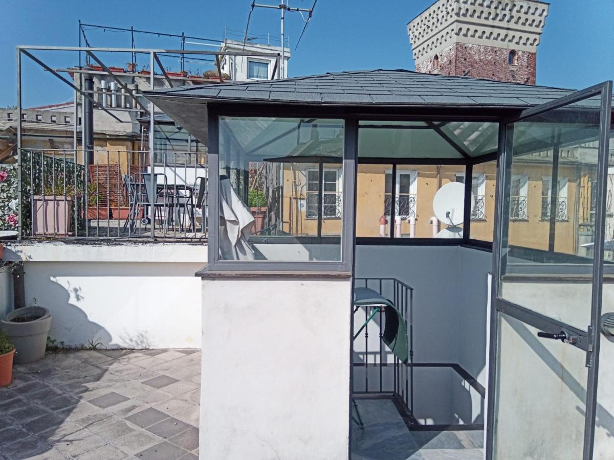 Doge Cambiaso- Davanti All'Acquario - Grande Terrazza Privata - Palazzo Nobiliare Storico Genova Kültér fotó